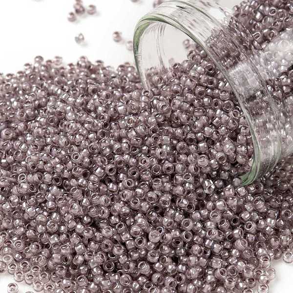 PandaHall TOHO Round Seed Beads, Japanese Seed Beads, (353) Lavender Lined Crystal, 15/0, 1.5mm, Hole: 0.7mm, about 3000pcs/bottle..., Purple
PandaHall TOHO Round Seed Beads, Japanese Seed Beads, (353) Lavender Lined Crystal, 15/0, 1.5mm, Hole: 0.7mm, about 3000pcs/bottle..., Purple