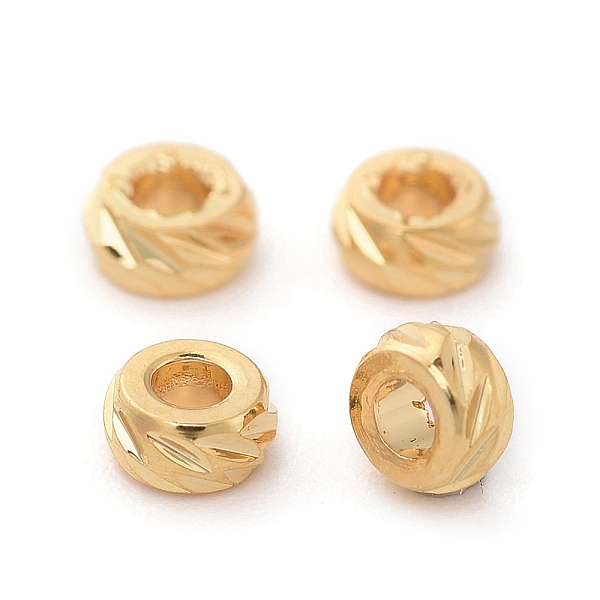 PandaHall Brass Spacer Beads, Real 18K Gold Plated, Ring, 3x1.5mm, Hole: 1.5mm Brass Ring
PandaHall Brass Spacer Beads, Real 18K Gold Plated, Ring, 3x1.5mm, Hole: 1.5mm Brass Ring