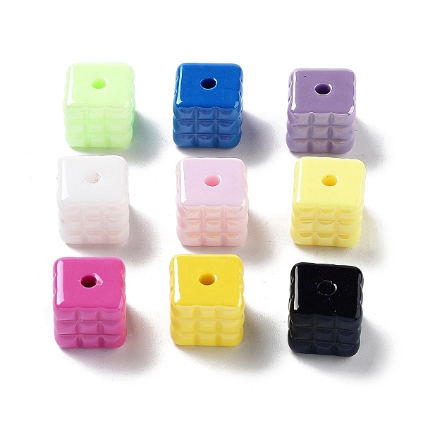 PandaHall Opaque Acrylic Beads, Cube, Mixed Color, 12x13x13mm, Hole: 2.8mm Acrylic Cube Multicolor
PandaHall Opaque Acrylic Beads, Cube, Mixed Color, 12x13x13mm, Hole: 2.8mm Acrylic Cube Multicolor