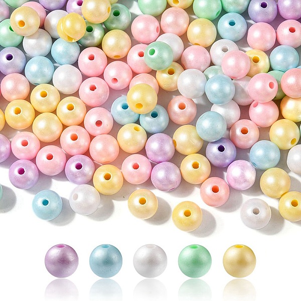 PandaHall Opaque Acrylic Beads, Round, Mixed Color, 10x9mm, Hole: 2mm Acrylic Round Multicolor
PandaHall Opaque Acrylic Beads, Round, Mixed Color, 10x9mm, Hole: 2mm Acrylic Round Multicolor