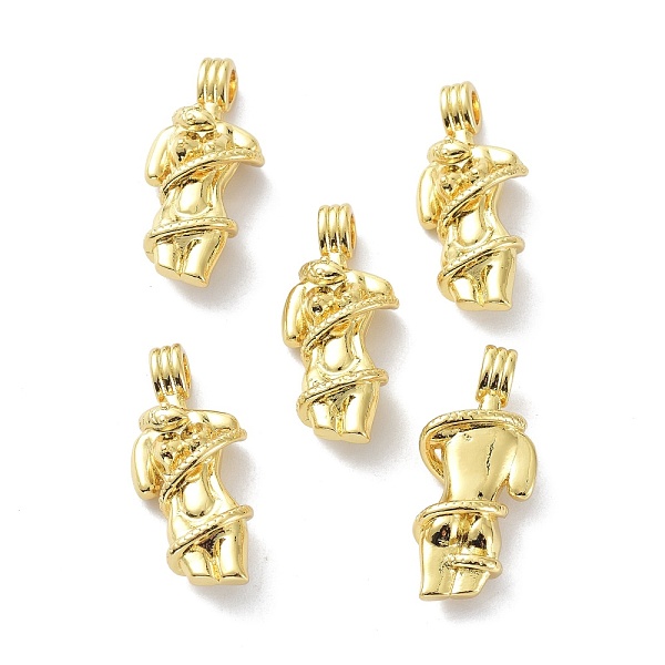 PandaHall Eco-Friendly Brass Pendants, Long-Lasting Plated, Portrait with Snake, Real 18K Gold Plated, 27x12x7mm, Hole: 2.5x3mm Brass Human
PandaHall Eco-Friendly Brass Pendants, Long-Lasting Plated, Portrait with Snake, Real 18K Gold Plated, 27x12x7mm, Hole: 2.5x3mm Brass Human