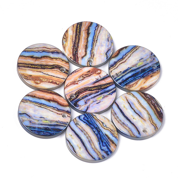 PandaHall Resin Pendants, Flat Round, Colorful, 25x3mm, Hole: 2mm Resin Flat Round
PandaHall Resin Pendants, Flat Round, Colorful, 25x3mm, Hole: 2mm Resin Flat Round