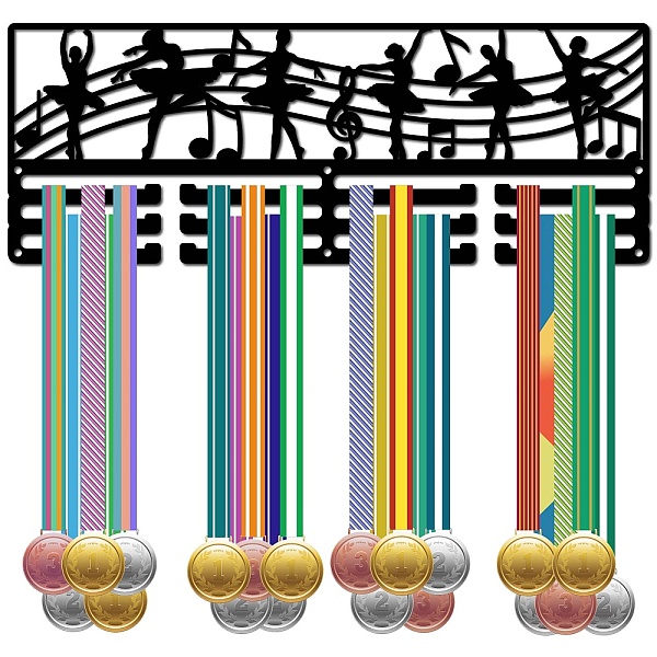 PandaHall Fashion Iron Medal Hanger Holder Display Wall Rack, 3-Line, with Screws, Black, Running, Dance, 150x400mm, Hole: 5mm Iron Sports...
PandaHall Fashion Iron Medal Hanger Holder Display Wall Rack, 3-Line, with Screws, Black, Running, Dance, 150x400mm, Hole: 5mm Iron Sports...