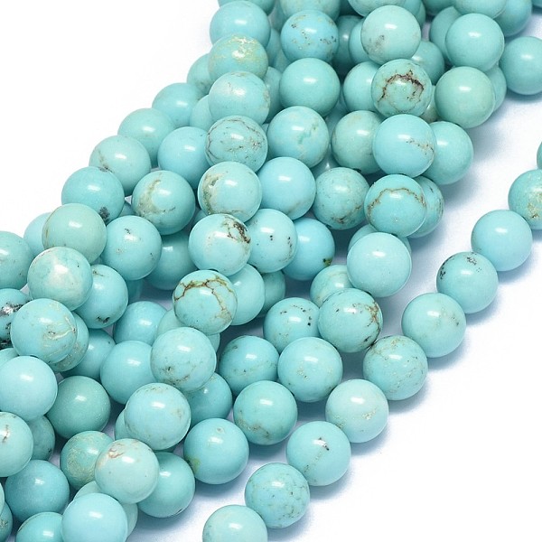 PandaHall Natural Howlite Beads Strands, Dyed & Heated, Round, 10~11mm, Hole: 1mm, about 38pcs/strand, 15.5~16.1 inch(39.5~41cm) Howlite...
PandaHall Natural Howlite Beads Strands, Dyed & Heated, Round, 10~11mm, Hole: 1mm, about 38pcs/strand, 15.5~16.1 inch(39.5~41cm) Howlite...