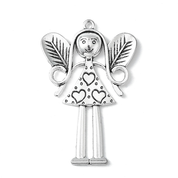 PandaHall Tibetan Style Alloy Large Fairy Pendants, Antique Silver, Lead Free & Cadmium Free, 80x53x6mm, Hole: 3.5mm Alloy Angel & Fairy
PandaHall Tibetan Style Alloy Large Fairy Pendants, Antique Silver, Lead Free & Cadmium Free, 80x53x6mm, Hole: 3.5mm Alloy Angel & Fairy