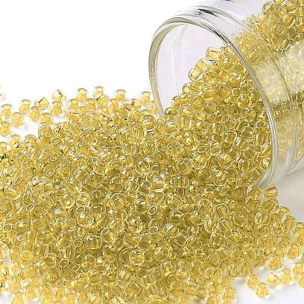 PandaHall TOHO Round Seed Beads, Japanese Seed Beads, (2151) Inside Color Crystal Yellow, 11/0, 2.2mm, Hole: 0.8mm, about 1110pcs/bottle...
PandaHall TOHO Round Seed Beads, Japanese Seed Beads, (2151) Inside Color Crystal Yellow, 11/0, 2.2mm, Hole: 0.8mm, about 1110pcs/bottle...