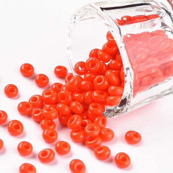 PandaHall TOHO Short Magatama Beads, Japanese Seed Beads, (50) Opaque Sunset Orange, 4.5x4x3mm, Hole: 1.2mm, about 450g/bag Glass Orange
PandaHall TOHO Short Magatama Beads, Japanese Seed Beads, (50) Opaque Sunset Orange, 4.5x4x3mm, Hole: 1.2mm, about 450g/bag Glass Orange
