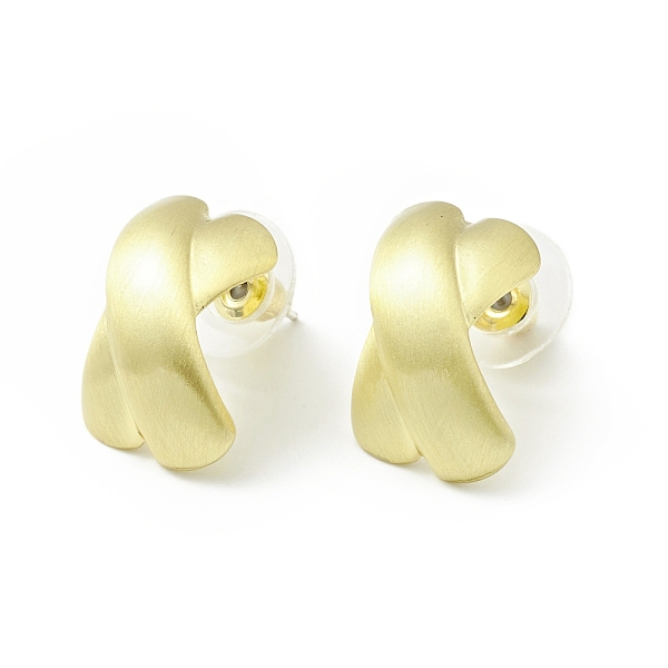 PandaHall Alloy Criss Cross Stud Earrings with 925 Sterling Silver Pins for Women, Golden, 19x12x6mm, Pin: 0.7mm Alloy Cross
PandaHall Alloy Criss Cross Stud Earrings with 925 Sterling Silver Pins for Women, Golden, 19x12x6mm, Pin: 0.7mm Alloy Cross