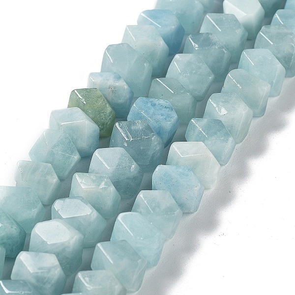 PandaHall Natural Aquamarine Beads Strands, Nuggets, Faceted, 6~8x10.5~14x8~9.5mm, Hole: 1.2mm, about 57~61pcs/strand, 15.16''~15.39''...
PandaHall Natural Aquamarine Beads Strands, Nuggets, Faceted, 6~8x10.5~14x8~9.5mm, Hole: 1.2mm, about 57~61pcs/strand, 15.16''~15.39''...