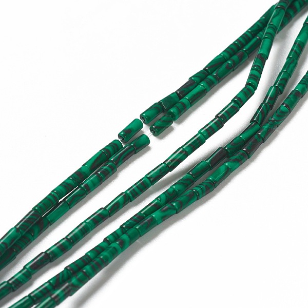 PandaHall Synthetic Malachite Beads Strands, Column, 4.3~5.6x2.3~2.5mm, Hole: 0.9mm, about 82~86pcs/strand, 14.96~17.71 inch(38~45cm)...
PandaHall Synthetic Malachite Beads Strands, Column, 4.3~5.6x2.3~2.5mm, Hole: 0.9mm, about 82~86pcs/strand, 14.96~17.71 inch(38~45cm)...