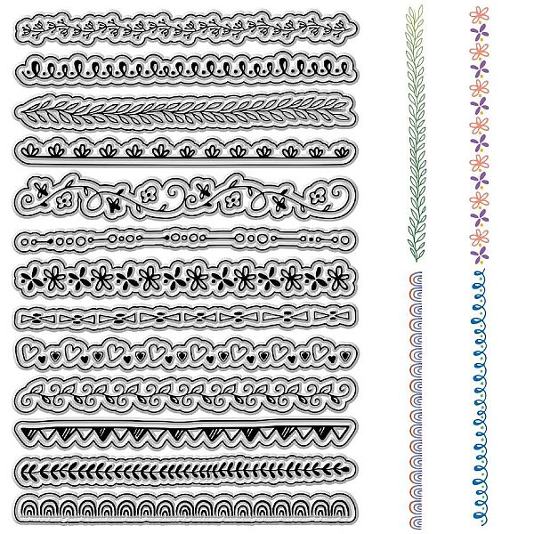 PandaHall CRASPIRE Floral Lace Edge Clear Rubber Stamps Flower Leaves Border Vintage Reusable Transparent Silicone Stamp Seals for...
PandaHall CRASPIRE Floral Lace Edge Clear Rubber Stamps Flower Leaves Border Vintage Reusable Transparent Silicone Stamp Seals for...