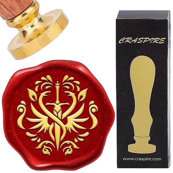 PandaHall CRASPIRE Sword Wax Seal Stamp Retro Dragon Vintage Pattern Sealing Wax Stamp 25mm Removable Brass Head with Rosewood Handle for...
PandaHall CRASPIRE Sword Wax Seal Stamp Retro Dragon Vintage Pattern Sealing Wax Stamp 25mm Removable Brass Head with Rosewood Handle for...