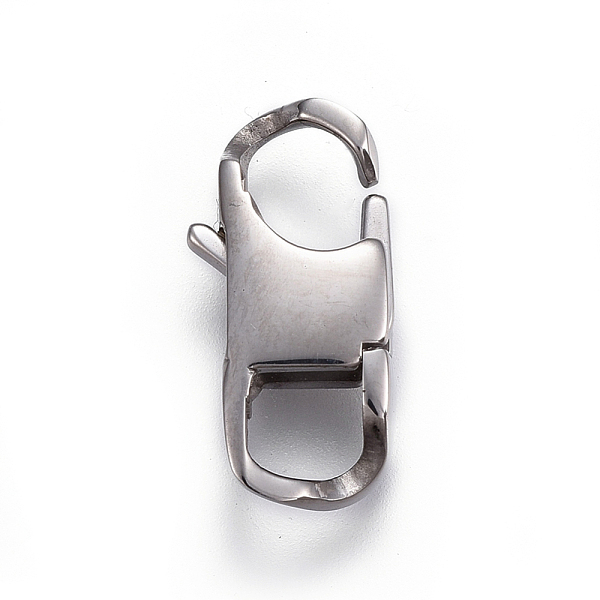 PandaHall 304 Stainless Steel Lobster Claw Clasps, Stainless Steel Color, 17x8x4mm, Hole: 4mm 304 Stainless Steel Others
PandaHall 304 Stainless Steel Lobster Claw Clasps, Stainless Steel Color, 17x8x4mm, Hole: 4mm 304 Stainless Steel Others
