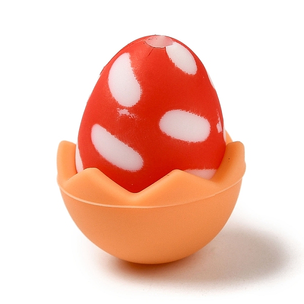 PandaHall Easter Eggshell Food Grade Eco-Friendly Silicone Focal Beads, Chewing Beads For Teethers, DIY Teether Beads, Orange Red...
PandaHall Easter Eggshell Food Grade Eco-Friendly Silicone Focal Beads, Chewing Beads For Teethers, DIY Teether Beads, Orange Red...
