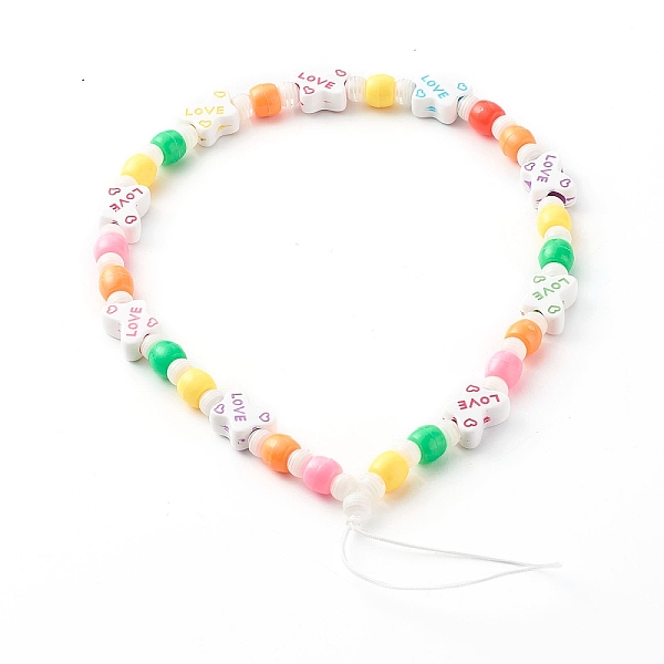 PandaHall Braided Nylon Thread, Handmade Transparent Stripe Resin Beads Beaded Mobile Strap, for DIY Phone Case Decoration, with Opaque...
PandaHall Braided Nylon Thread, Handmade Transparent Stripe Resin Beads Beaded Mobile Strap, for DIY Phone Case Decoration, with Opaque...