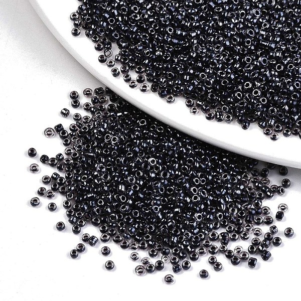 PandaHall 12/0 Glass Seed Beads, Transparent Inside Colours Luster, Round Hole, Round, Black, 12/0, 2~2.5x1.5~2mm, Hole: 0.8mm, about...
PandaHall 12/0 Glass Seed Beads, Transparent Inside Colours Luster, Round Hole, Round, Black, 12/0, 2~2.5x1.5~2mm, Hole: 0.8mm, about...