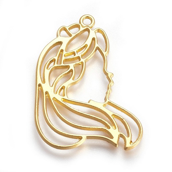 PandaHall Zinc Alloy Open Back Bezel Pendants, For DIY UV Resin, Epoxy Resin, Pressed Flower Jewelry, Princess Head, Golden, 42x30.5x2mm...
PandaHall Zinc Alloy Open Back Bezel Pendants, For DIY UV Resin, Epoxy Resin, Pressed Flower Jewelry, Princess Head, Golden, 42x30.5x2mm...