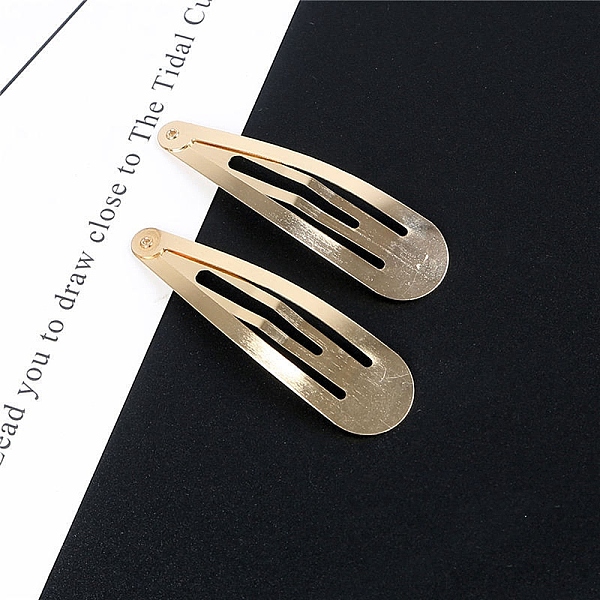 PandaHall Simple Iron Snap Hair Clips, Hair Accessories for Girls Women, Light Gold, Light Gold, 70x20mm Iron
PandaHall Simple Iron Snap Hair Clips, Hair Accessories for Girls Women, Light Gold, Light Gold, 70x20mm Iron