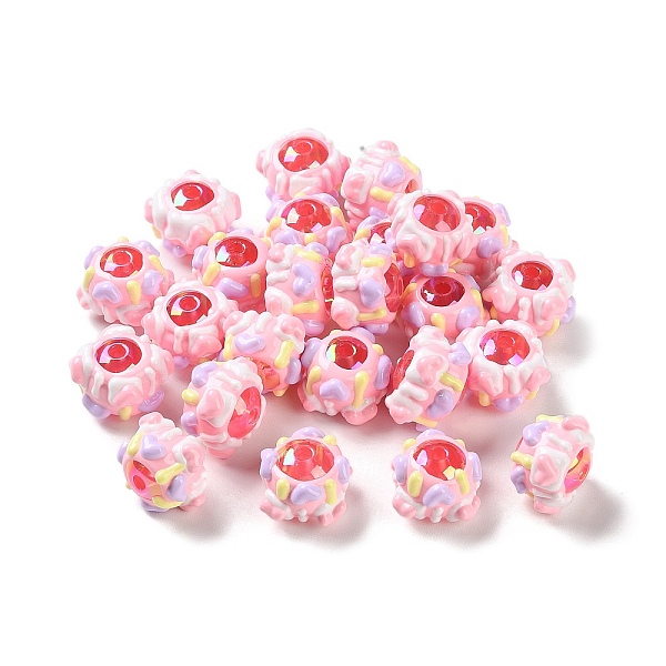 PandaHall Opaque Acrylic Beads, with Enamel, Pink, 14~15x18~20x18~20mm, Hole: 2~3mm Acrylic Others Pink
PandaHall Opaque Acrylic Beads, with Enamel, Pink, 14~15x18~20x18~20mm, Hole: 2~3mm Acrylic Others Pink