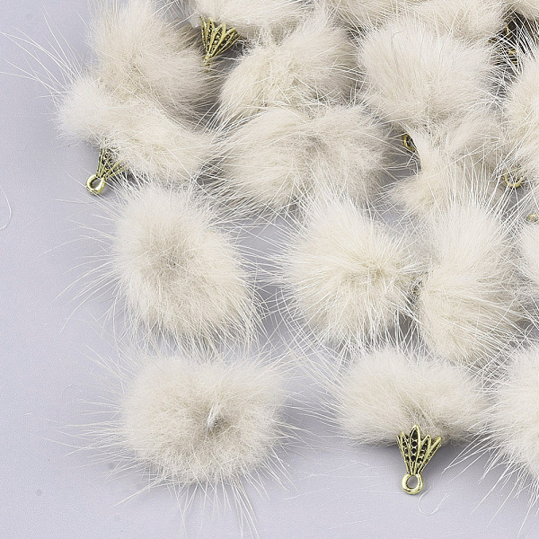 PandaHall Faux Mink Fur Tassel Pendant Decorations, with Alloy Findings, Antique Golden, Beige, 20~30x28~30mm, Hole: 1.8mm Fibre Others..., Yellow
PandaHall Faux Mink Fur Tassel Pendant Decorations, with Alloy Findings, Antique Golden, Beige, 20~30x28~30mm, Hole: 1.8mm Fibre Others..., Yellow