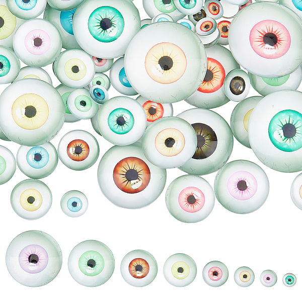 PandaHall GOMAKERER 200 Pcs 8 Sizes Glass Craft Eyes Cabochons, Mixed Color Half Round Cartoon Eyes Animal Safety Eyes for Plush Animal Doll..., Multicolor
PandaHall GOMAKERER 200 Pcs 8 Sizes Glass Craft Eyes Cabochons, Mixed Color Half Round Cartoon Eyes Animal Safety Eyes for Plush Animal Doll..., Multicolor