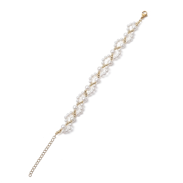 PandaHall Shell Pearl Beaded Bracelets, White, 7-1/4 inch(18.5cm) Shell Pearl Round White
PandaHall Shell Pearl Beaded Bracelets, White, 7-1/4 inch(18.5cm) Shell Pearl Round White