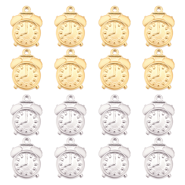 PandaHall DICOSMETIC 16Pcs 2 Colors 201 Stainless Steel Machine Polishing Pendants, Clock, Golden & Stainless Steel Color, 16.5x12.5x3mm...
PandaHall DICOSMETIC 16Pcs 2 Colors 201 Stainless Steel Machine Polishing Pendants, Clock, Golden & Stainless Steel Color, 16.5x12.5x3mm...