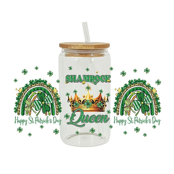 PandaHall Saint Patrick's Day Theme PET Clear Film Green Shamrock Rub on Transfer Stickers for Glass Cups, Waterproof Cup Wrap Transfer...
PandaHall Saint Patrick's Day Theme PET Clear Film Green Shamrock Rub on Transfer Stickers for Glass Cups, Waterproof Cup Wrap Transfer...