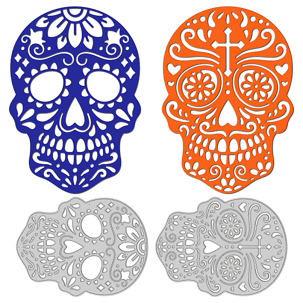 PandaHall 2Pcs 2 Styles Day of the Dead Carbon Steel Cutting Dies Stencils, for DIY Scrapbooking, Photo Album, Decorative Embossing Paper...
PandaHall 2Pcs 2 Styles Day of the Dead Carbon Steel Cutting Dies Stencils, for DIY Scrapbooking, Photo Album, Decorative Embossing Paper...