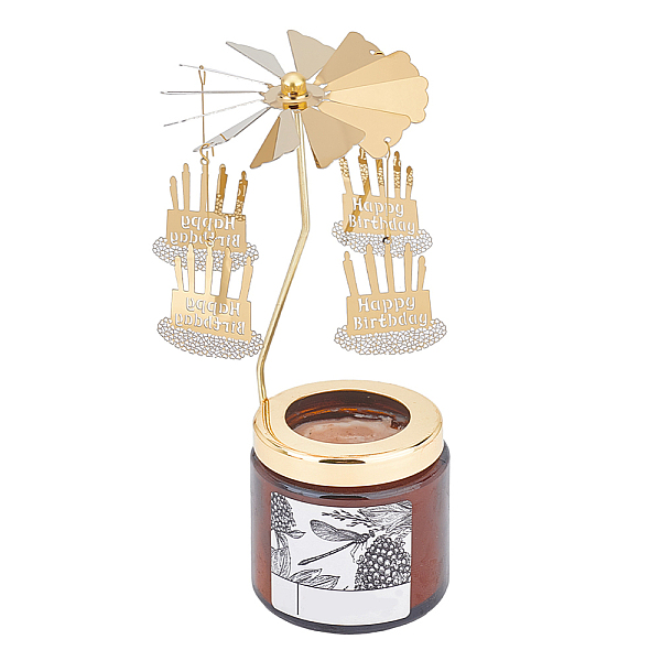 PandaHall OLYCRAFT Rotary Candle Holder Birthday Cake Spinning Candle Holder Gold Metal Spinning Windmill Candlestick Candle Tea Light...
PandaHall OLYCRAFT Rotary Candle Holder Birthday Cake Spinning Candle Holder Gold Metal Spinning Windmill Candlestick Candle Tea Light...