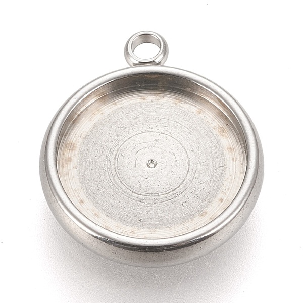 PandaHall 304 Stainless Steel Pendant Cabochon Settings, Lace Edge Bezel Cups, Flat Round, Stainless Steel Color, Tray: 12mm, 17x14.5x3mm...
PandaHall 304 Stainless Steel Pendant Cabochon Settings, Lace Edge Bezel Cups, Flat Round, Stainless Steel Color, Tray: 12mm, 17x14.5x3mm...