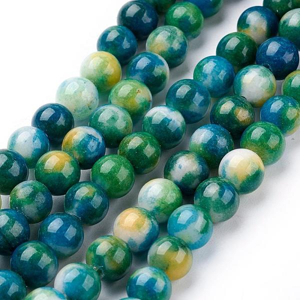PandaHall Jade Beads Strands, Natural White Jade, Dyed, Round, Colorful, 6mm, Hole: 1mm, about 69pcs/strand, 15.7 inch White Jade Round
PandaHall Jade Beads Strands, Natural White Jade, Dyed, Round, Colorful, 6mm, Hole: 1mm, about 69pcs/strand, 15.7 inch White Jade Round