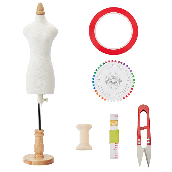 PandaHall OLYCRAFT 1/3 Size Mini Female Dress Form Miniature Sewing Mannequin Dress Forms 48cm/1.9 inch Female Tailor Dressmaker Dummy with..., Multicolor
PandaHall OLYCRAFT 1/3 Size Mini Female Dress Form Miniature Sewing Mannequin Dress Forms 48cm/1.9 inch Female Tailor Dressmaker Dummy with..., Multicolor