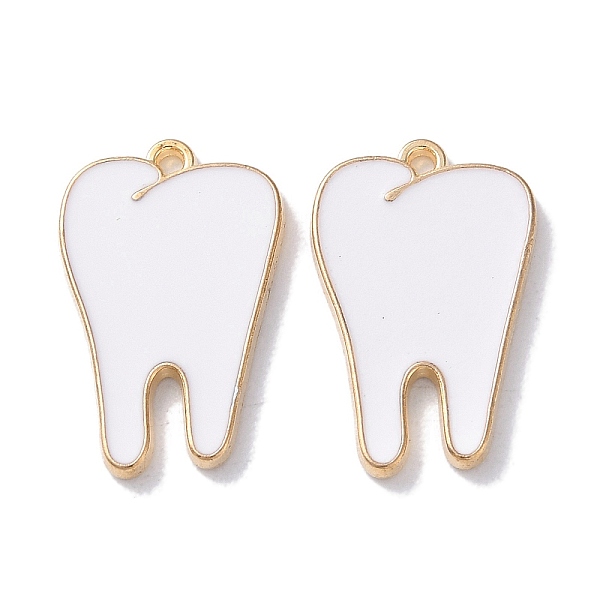 PandaHall Alloy Enamel Pendants, Golden, Teeth, 21x13.5x1.5mm, Hole: 1.2mm Alloy+Enamel Others
PandaHall Alloy Enamel Pendants, Golden, Teeth, 21x13.5x1.5mm, Hole: 1.2mm Alloy+Enamel Others