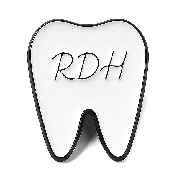 PandaHall Dental Theme Enamel Pin, Black Zinc Alloy Brooch for Backpack Clothes, Tooth with Word RDH, White, 29x24x1.5mm Alloy+Enamel Others...
PandaHall Dental Theme Enamel Pin, Black Zinc Alloy Brooch for Backpack Clothes, Tooth with Word RDH, White, 29x24x1.5mm Alloy+Enamel Others...