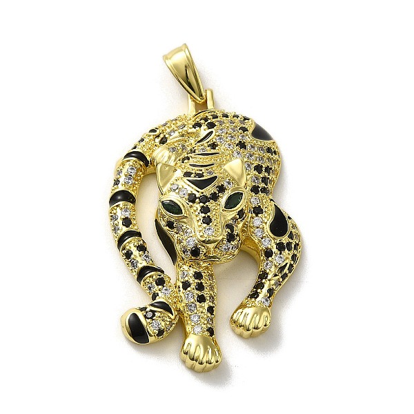 PandaHall Rack Plating Brass Micro Pave Cubic Zirconia Pendants, with Enamel, Long-Lasting Plated, Cadmium Free & Lead Free, Tiger, Real 18K..., Black
PandaHall Rack Plating Brass Micro Pave Cubic Zirconia Pendants, with Enamel, Long-Lasting Plated, Cadmium Free & Lead Free, Tiger, Real 18K..., Black