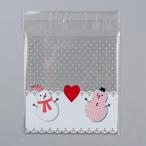 PandaHall Happy Christmas Cookie Candy Bread Packaging Bags, Self-adhesive Plastic Bags, Colorful, 13x10cm, Unilateral Thickness: 0.035mm...
PandaHall Happy Christmas Cookie Candy Bread Packaging Bags, Self-adhesive Plastic Bags, Colorful, 13x10cm, Unilateral Thickness: 0.035mm...