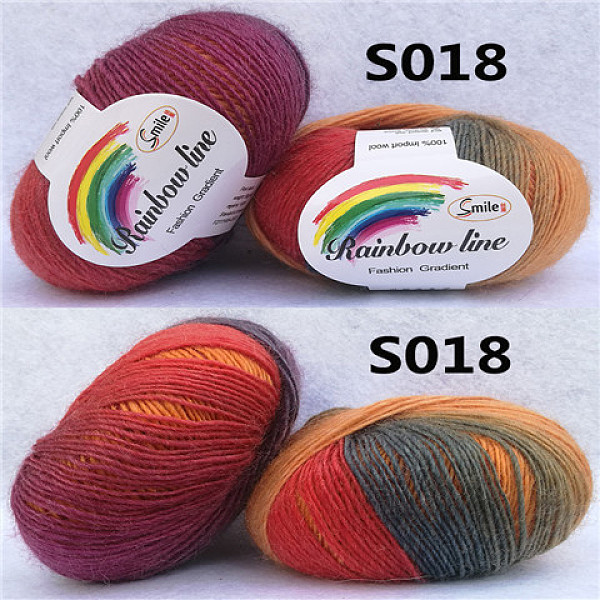 PandaHall Wool Knitting Yarn, Segment Dyed, Crochet Yarn, for DIY Hat Scarf Cape, Red, 2mm, about 196.85 yards(180m)/skein Wool Red
PandaHall Wool Knitting Yarn, Segment Dyed, Crochet Yarn, for DIY Hat Scarf Cape, Red, 2mm, about 196.85 yards(180m)/skein Wool Red