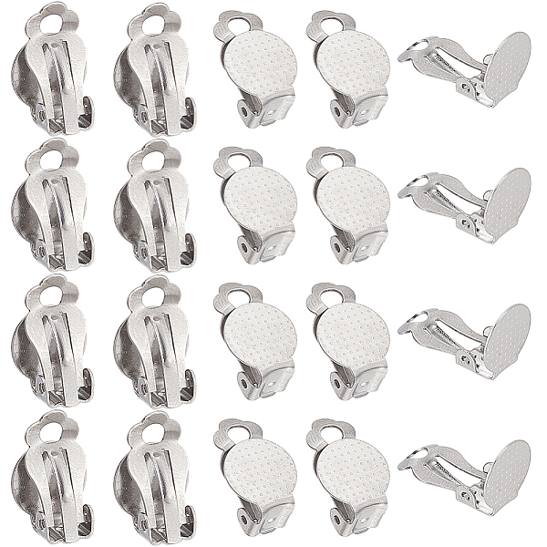 PandaHall SUNNYCLUE 1 Box 80Pcs Clip on Earring Findings Flat Back Earring Clips 304 Stainless Steel Clip on Earring Converter Non Pierced...
PandaHall SUNNYCLUE 1 Box 80Pcs Clip on Earring Findings Flat Back Earring Clips 304 Stainless Steel Clip on Earring Converter Non Pierced...