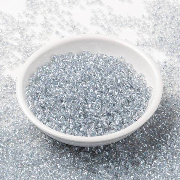PandaHall MIYUKI Round Rocailles Beads, Japanese Seed Beads, (RR3644) Pearlized Crystal AB Extra Light Sapphire, 8/0, 3mm, Hole: 1mm, about..., Blue
PandaHall MIYUKI Round Rocailles Beads, Japanese Seed Beads, (RR3644) Pearlized Crystal AB Extra Light Sapphire, 8/0, 3mm, Hole: 1mm, about..., Blue