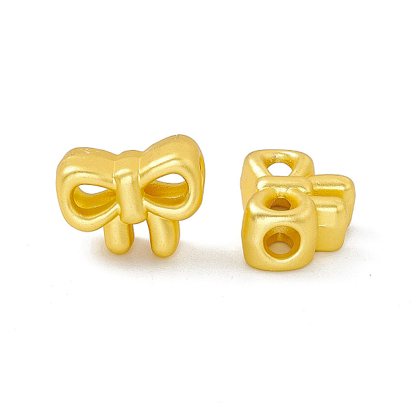 PandaHall Rack Plating Alloy Beads, Cadmium Free & Lead Free & Nickle Free, Bowknot, Matte Gold Color, 11.5x14.5x7mm, Hole: 3.8mm Alloy...
PandaHall Rack Plating Alloy Beads, Cadmium Free & Lead Free & Nickle Free, Bowknot, Matte Gold Color, 11.5x14.5x7mm, Hole: 3.8mm Alloy...