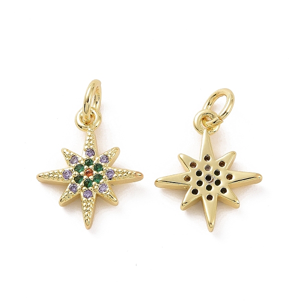 PandaHall Brass Micro Pave Cubic Zirconia Charms, with Jump Rings, Sparkling Star Charm, Real 18K Gold Plated, 14x12x2mm, Hole: 3.2mm...
PandaHall Brass Micro Pave Cubic Zirconia Charms, with Jump Rings, Sparkling Star Charm, Real 18K Gold Plated, 14x12x2mm, Hole: 3.2mm...