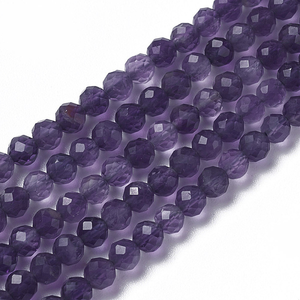 PandaHall Natural Amethyst Beads Strands, Faceted, Round, 2~3x2~2.5mm, Hole: 0.2mm, about 181~210pcs/strand, 15.9~16.3 inch(40.4~41.5cm)...
PandaHall Natural Amethyst Beads Strands, Faceted, Round, 2~3x2~2.5mm, Hole: 0.2mm, about 181~210pcs/strand, 15.9~16.3 inch(40.4~41.5cm)...