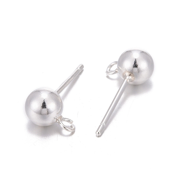 PandaHall Round 925 Sterling Silver Ear Stud Findings, Earring Posts, Silver, 16mm, Hole: 1.5mm, Pin: 0.7mm Sterling Silver Silver
PandaHall Round 925 Sterling Silver Ear Stud Findings, Earring Posts, Silver, 16mm, Hole: 1.5mm, Pin: 0.7mm Sterling Silver Silver