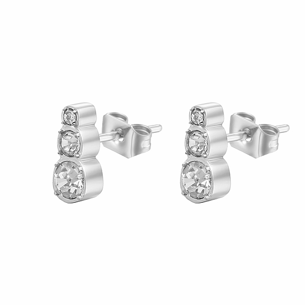 PandaHall Stainless Steel with Rhinestone Stud Earrings for Women Stainless Steel
PandaHall Stainless Steel with Rhinestone Stud Earrings for Women Stainless Steel