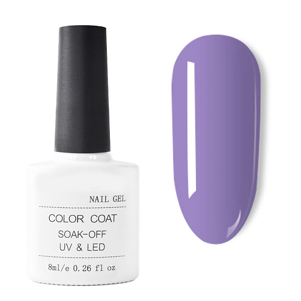PandaHall Nail Paint Color Gel, Pure Color UV Gel, For Nail Art Design, Lilac, 7.2x3.2cm, 8ml/bottle Resin Purple
PandaHall Nail Paint Color Gel, Pure Color UV Gel, For Nail Art Design, Lilac, 7.2x3.2cm, 8ml/bottle Resin Purple