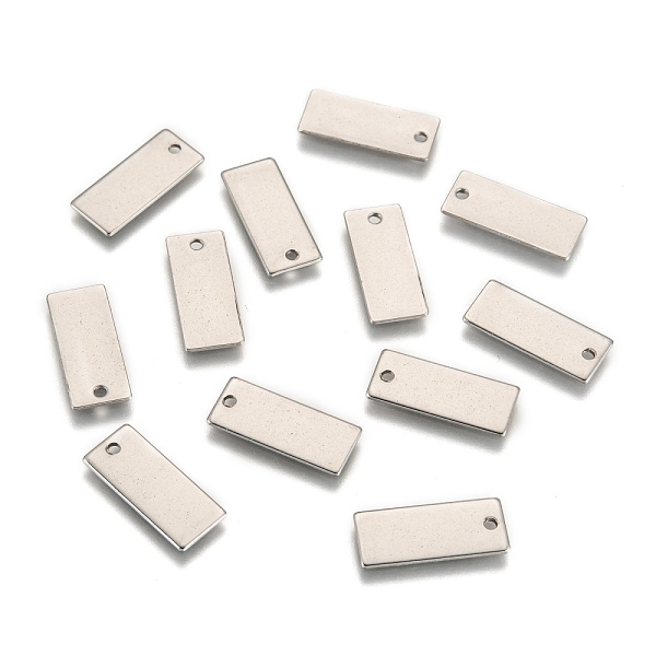 PandaHall 304 Stainless Steel Stamping Blank Tag Pendants, Rectangle, Stainless Steel Color, 21x9x1mm, Hole: 1.5mm 304 Stainless Steel...
PandaHall 304 Stainless Steel Stamping Blank Tag Pendants, Rectangle, Stainless Steel Color, 21x9x1mm, Hole: 1.5mm 304 Stainless Steel...