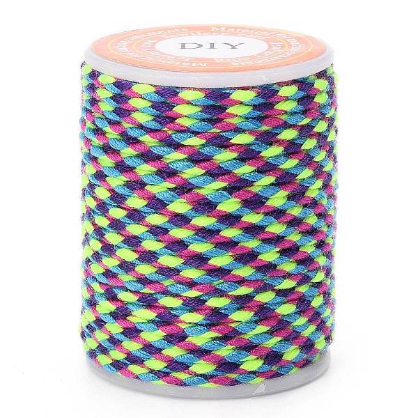 PandaHall 4-Ply Polycotton Cord, Handmade Macrame Cotton Rope, for String Wall Hangings Plant Hanger, DIY Craft String Knitting, Colorful...
PandaHall 4-Ply Polycotton Cord, Handmade Macrame Cotton Rope, for String Wall Hangings Plant Hanger, DIY Craft String Knitting, Colorful...