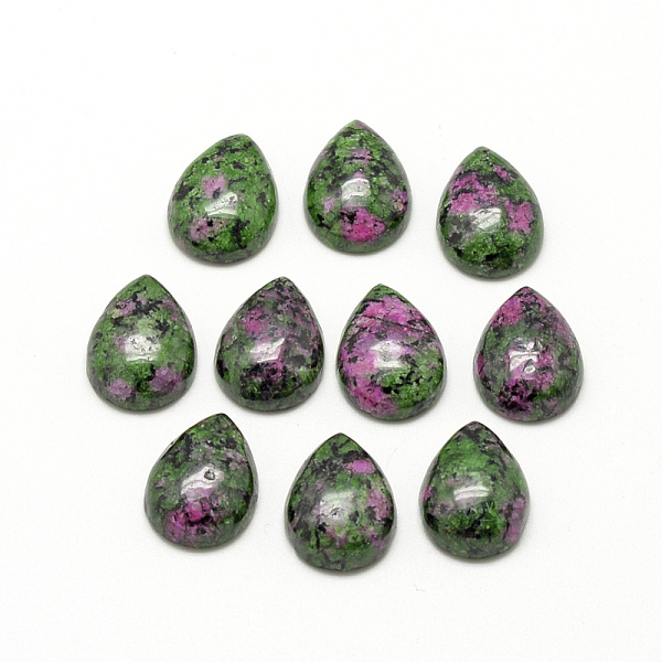 PandaHall Natural Ruby in Zoisite Cabochons, Dyed, Teardrop, 13~14x9~10x5mm Ruby in Zoisite Teardrop
PandaHall Natural Ruby in Zoisite Cabochons, Dyed, Teardrop, 13~14x9~10x5mm Ruby in Zoisite Teardrop