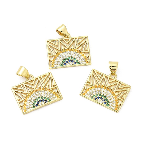 PandaHall Brass Pave Cubic Zirconia Pendants, with Jump Ring, Real 18K Gold Plated, Long-Lasting Plated, Lead Free & Cadmium Free...
PandaHall Brass Pave Cubic Zirconia Pendants, with Jump Ring, Real 18K Gold Plated, Long-Lasting Plated, Lead Free & Cadmium Free...